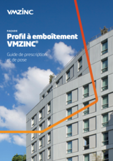Profil à emboîtement VMZINC - Guide de prescription et de pose